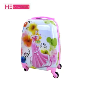 16-Inch Children'S Trolley Case Abs Pupils Cute Cartoon Trolley Case Ice Romance Boys And Girls