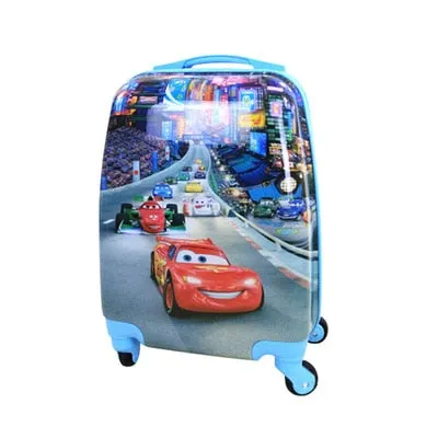 16-Inch Children'S Trolley Case Abs Pupils Cute Cartoon Trolley Case Ice Romance Boys And Girls