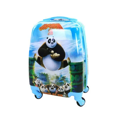 16-Inch Children'S Trolley Case Abs Pupils Cute Cartoon Trolley Case Ice Romance Boys And Girls