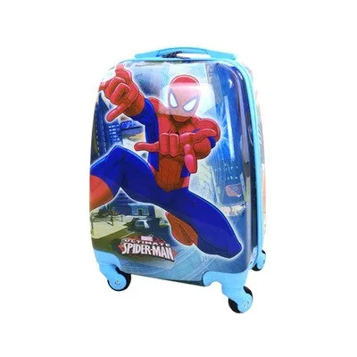 16-Inch Children'S Trolley Case Abs Pupils Cute Cartoon Trolley Case Ice Romance Boys And Girls