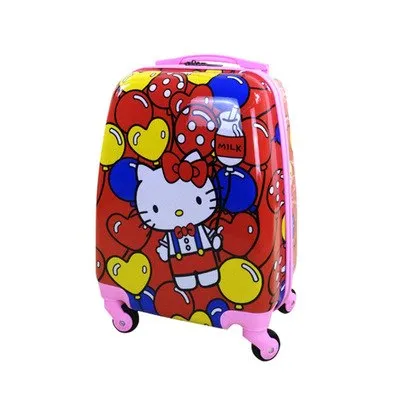 16-Inch Children'S Trolley Case Abs Pupils Cute Cartoon Trolley Case Ice Romance Boys And Girls