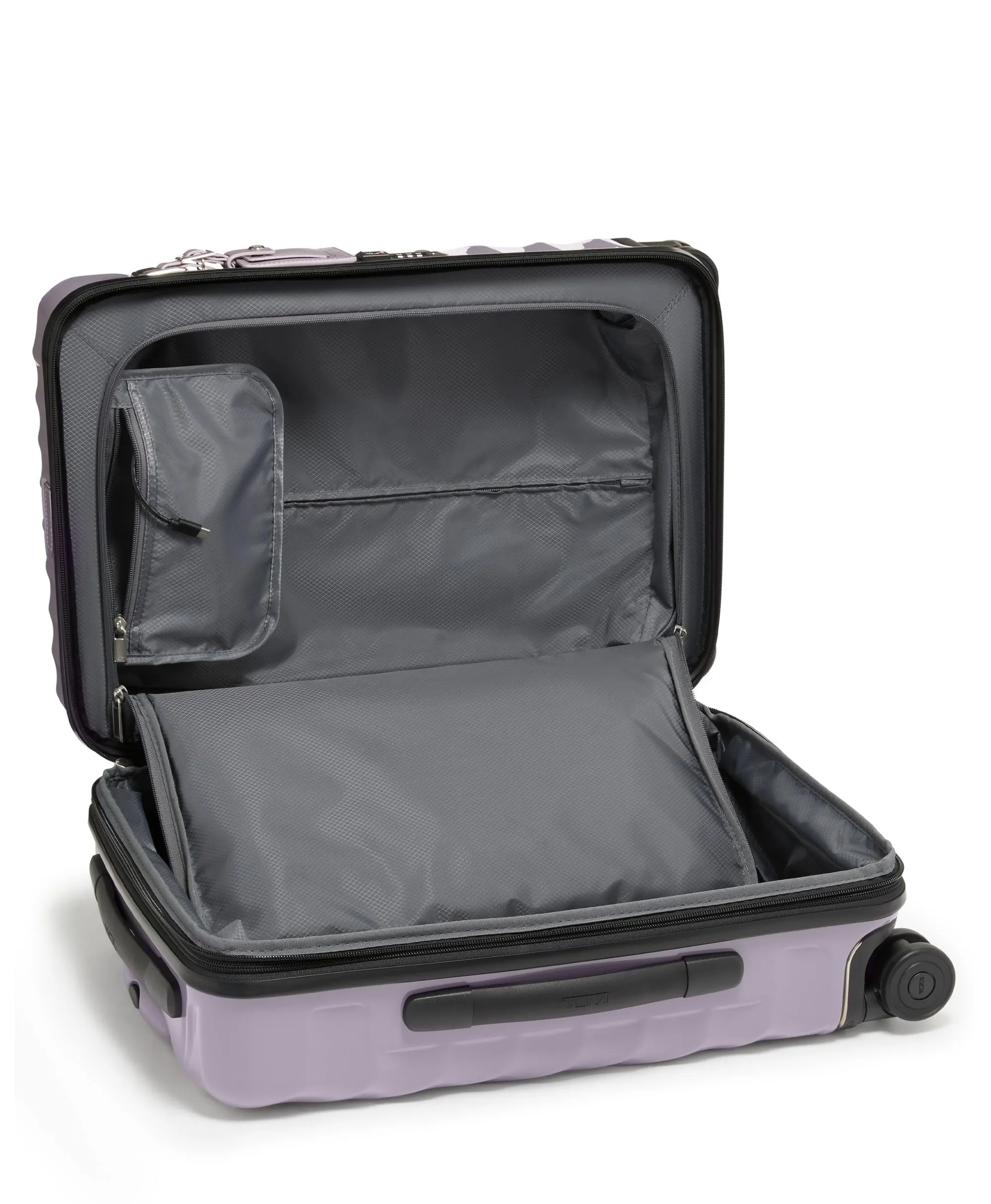 19 Degree International Expandable 4 Wheeled Carry-On