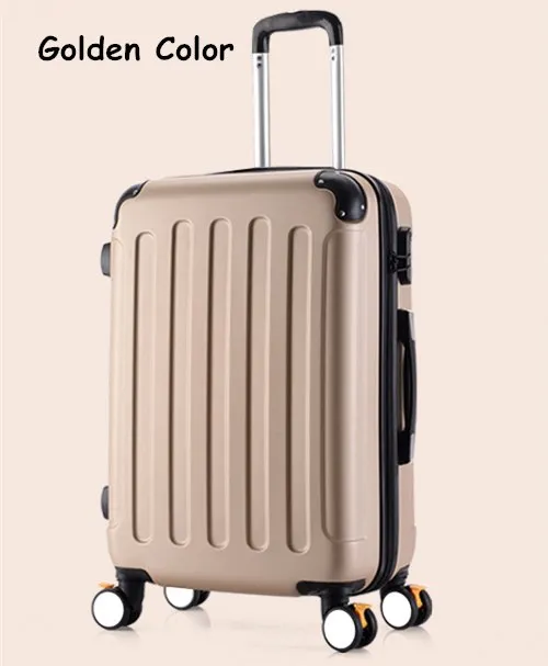 20 22 24 26 28Inches(Sold Seperately) Abs Brake Universal Wheels Trolley Luggage ,Hardside Case