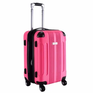 20" ABS Luggage Bag Rolling Trolley travel