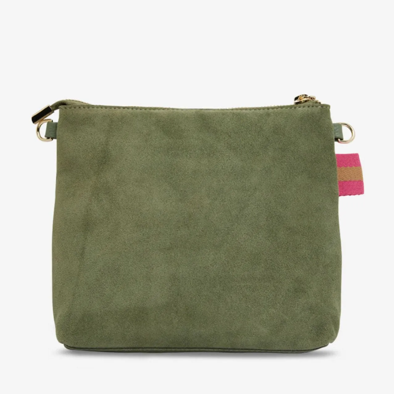 Alexis Crossbody | Sage Suede