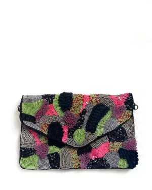 Beaded Envelope Clutch