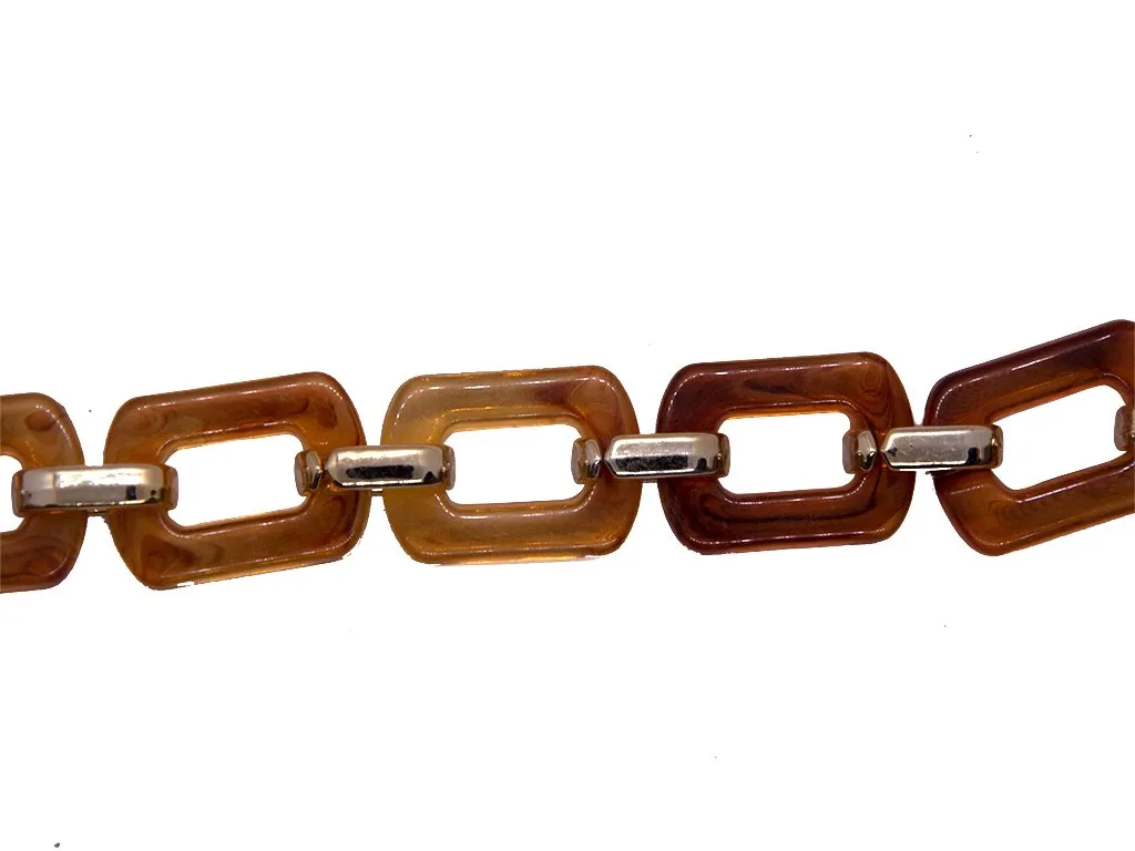 Brown Designer Acrylic Chains