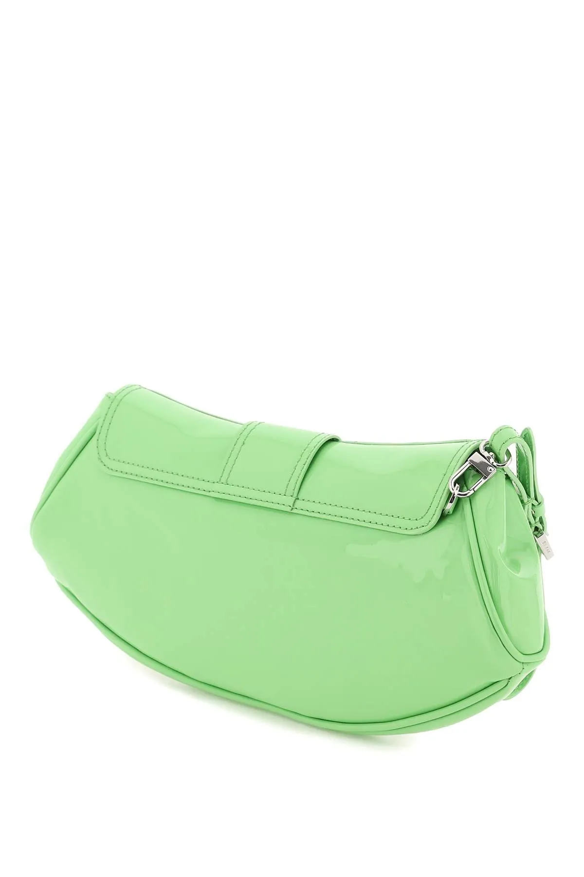 By far patent leather 'glami' clutch bag