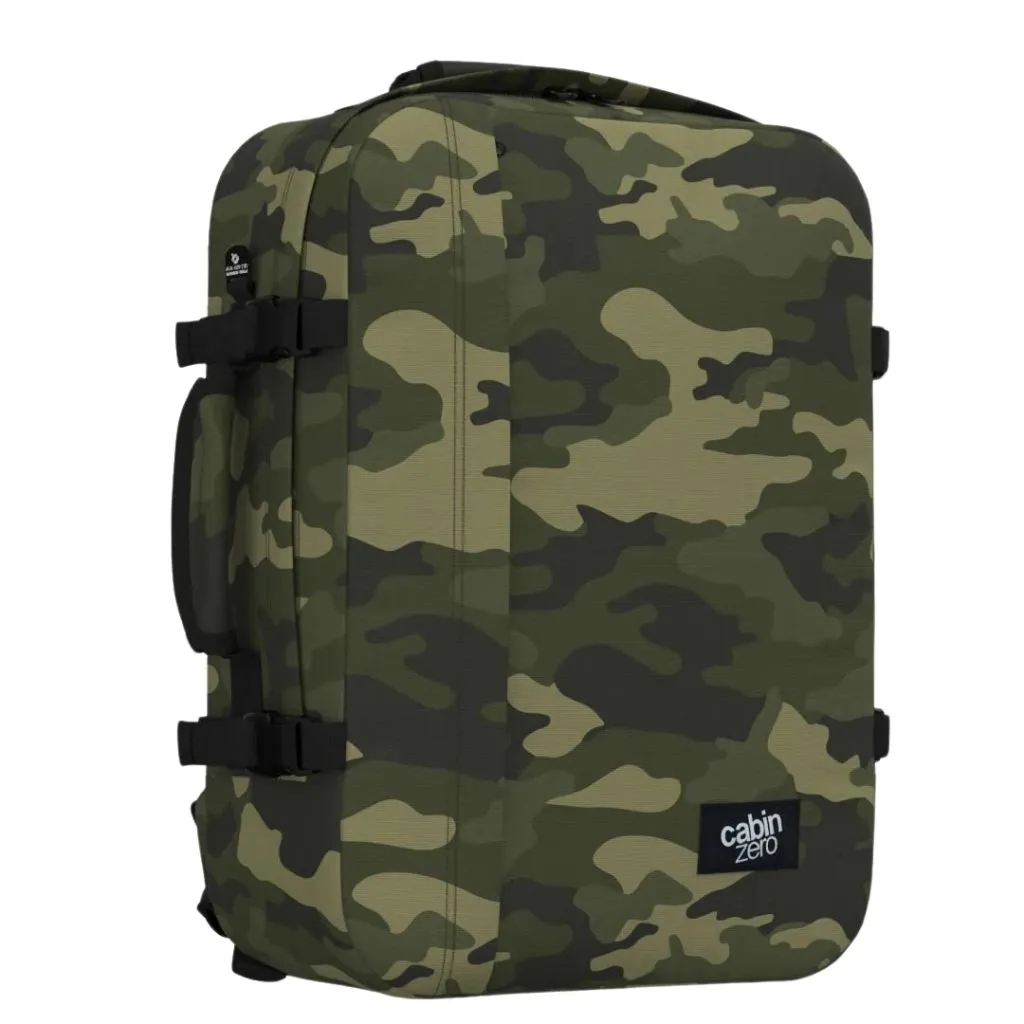 CabinZero Classic 44L Lightweight Carry On Backpack - Urban Camo