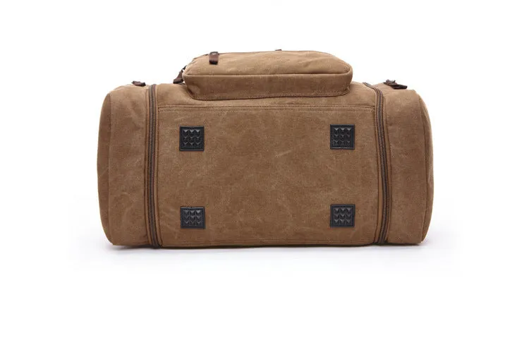 Casual Canvas Large Capacity Weekend Duffle Bags 8842