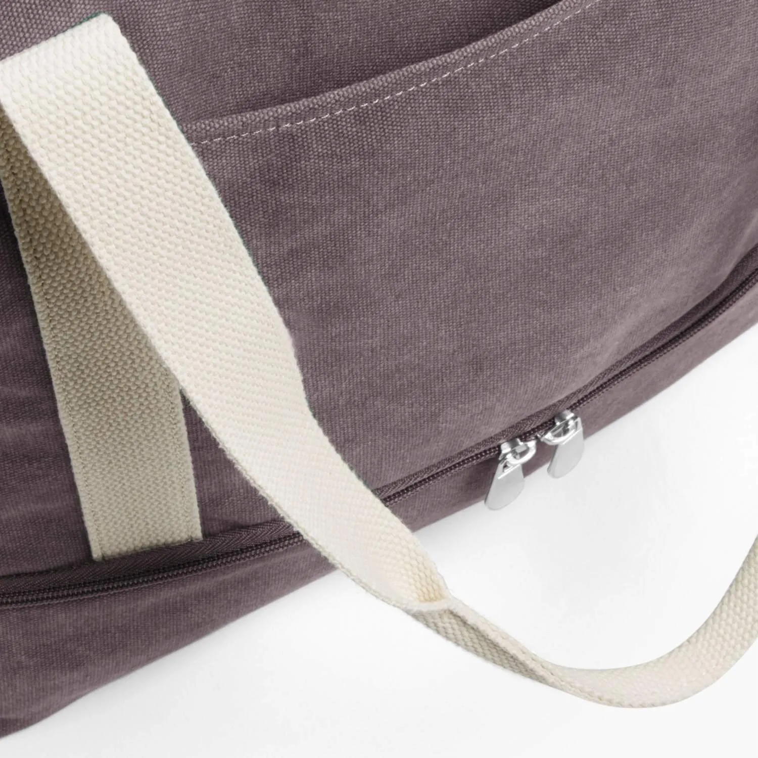 Catalina Deluxe Tote - Eco Friendly Canvas - Thistle