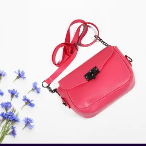 clutches/ 20 cm * 16 cm/ dark pink/ made in turkey -3469