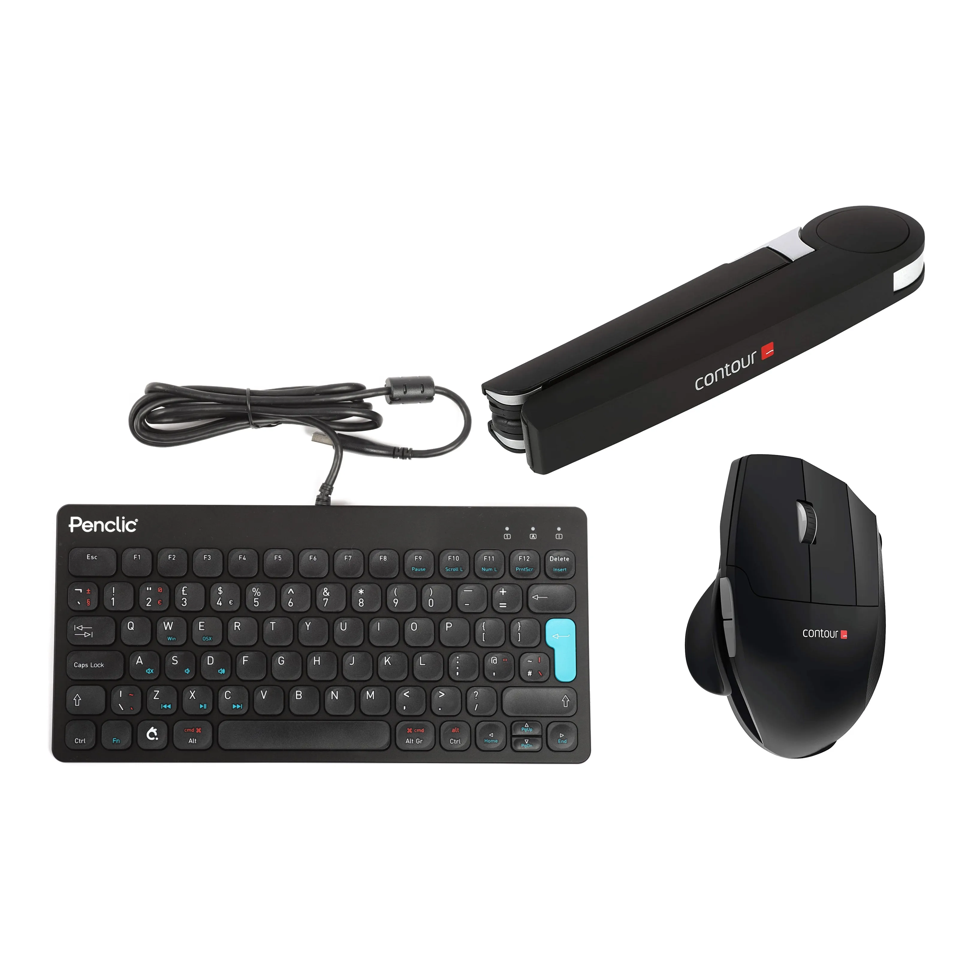 Contour Ergonomic and Compact Laptop Travel Kit