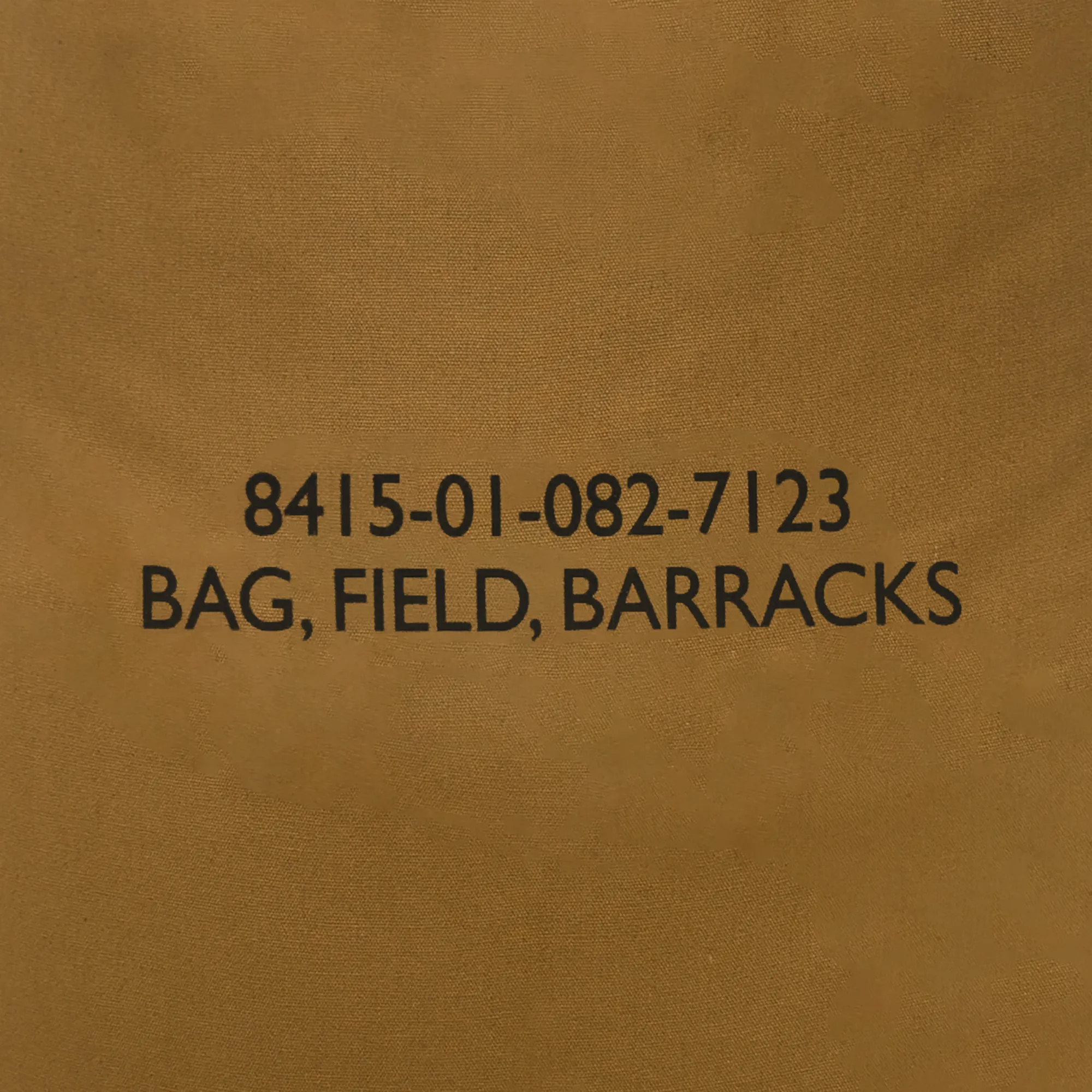 Coyote Brown - Military GI Style Jumbo Barracks Laundry Bag - Canvas