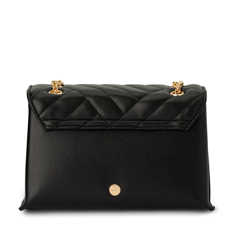 Cressida Black Quilted Shoulder Bag