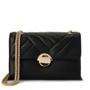 Cressida Black Quilted Shoulder Bag