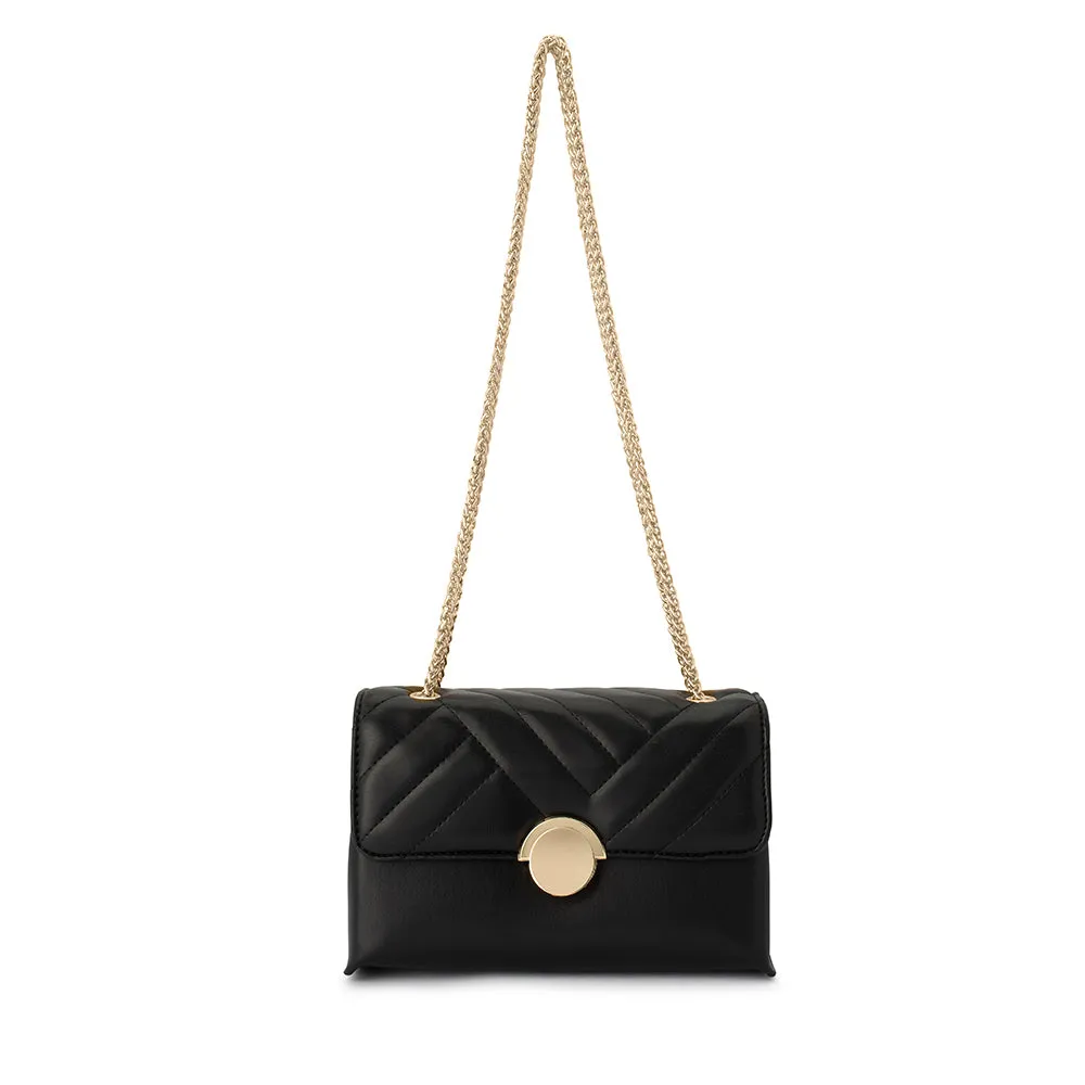 Cressida Black Quilted Shoulder Bag