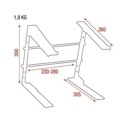 DAP Audio Laptop Stand