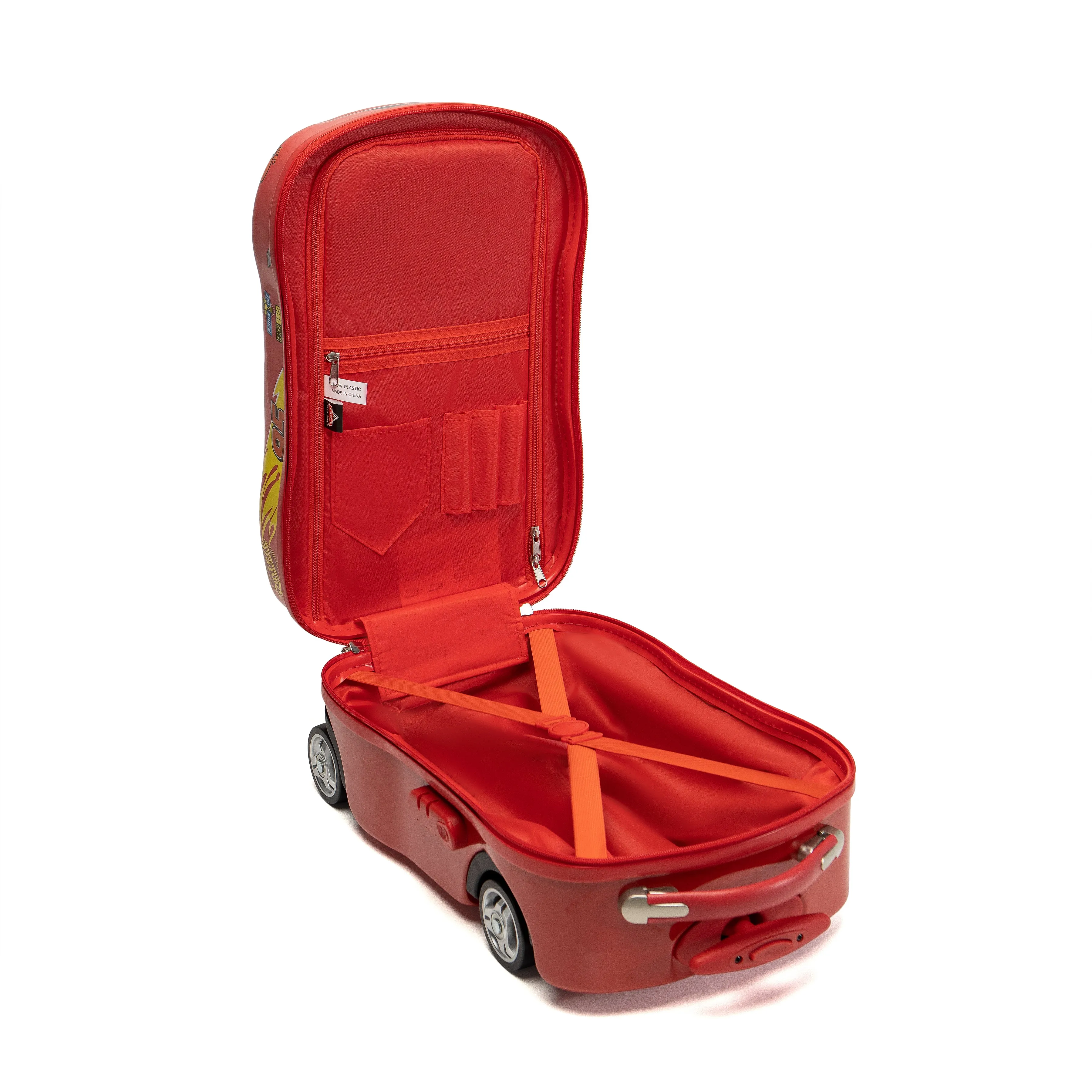 Disney - Lightning McQueen DIS122 19in Small 4 Wheel Hard Suitcase