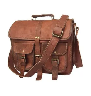 Distressed Satchel Bag