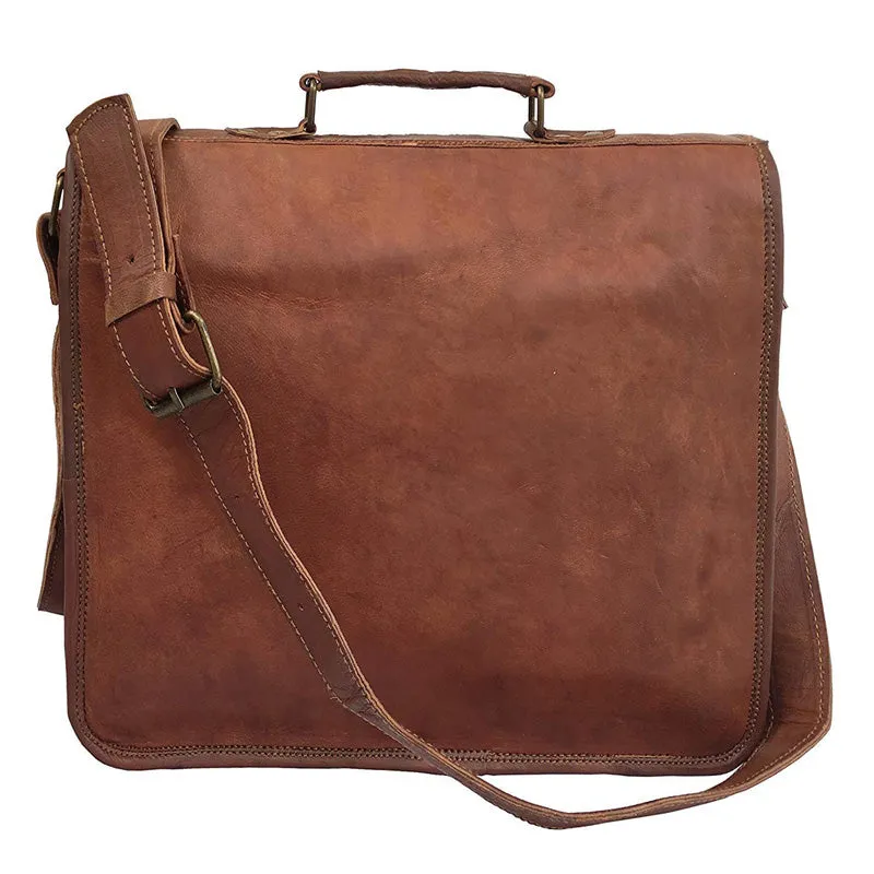 Distressed Satchel Bag