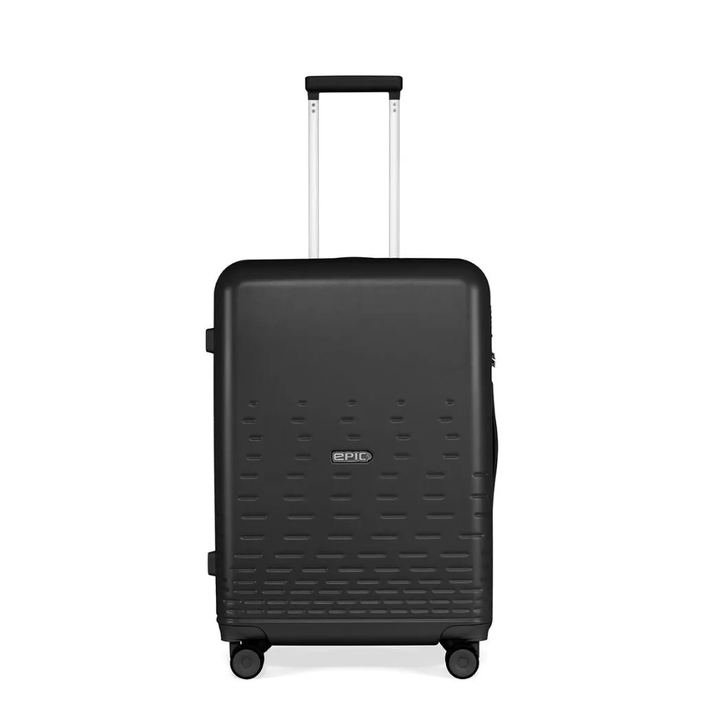 Epic Spin 65cm Medium Lightweight Suitcase - Matt Black