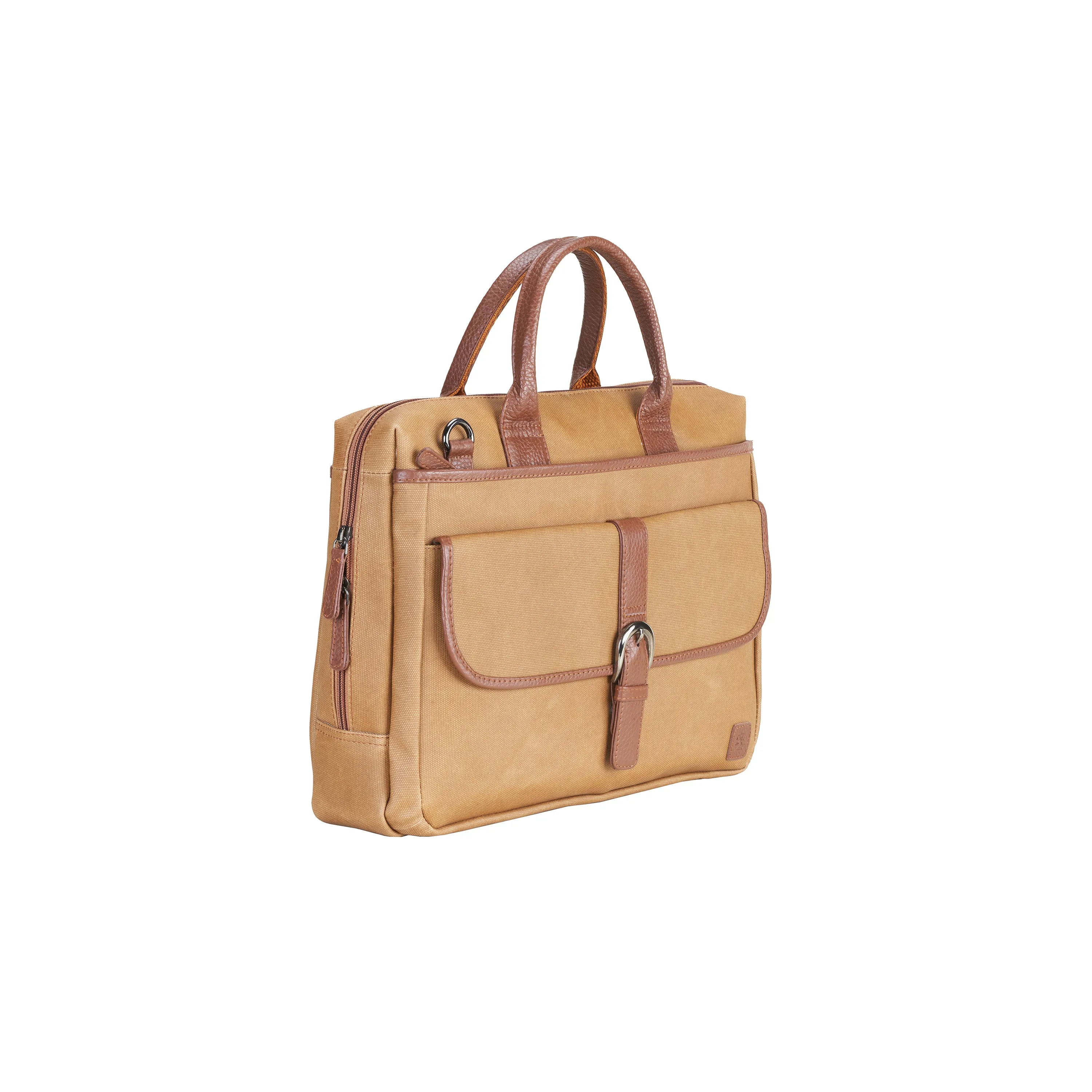 Esquire Laptop Coated Canvas Messenger Bag