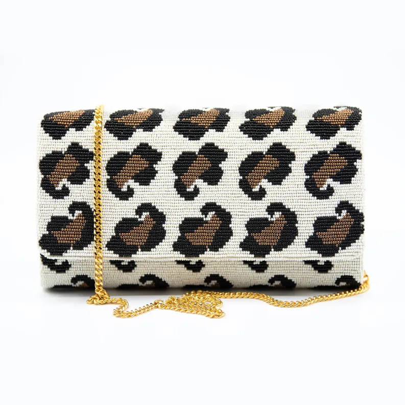 FOG beaded bag/purse/clutch