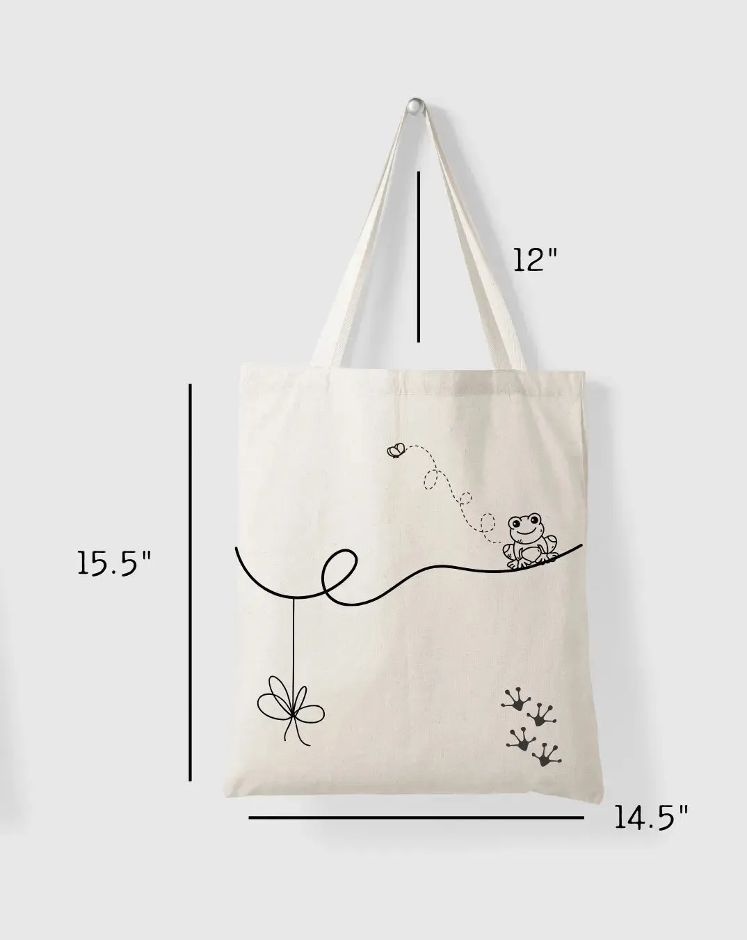 Frog Daily Thaila -  Canvas Reusable Bags