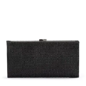 Gabriela Hotfix Frame Clutch in Black