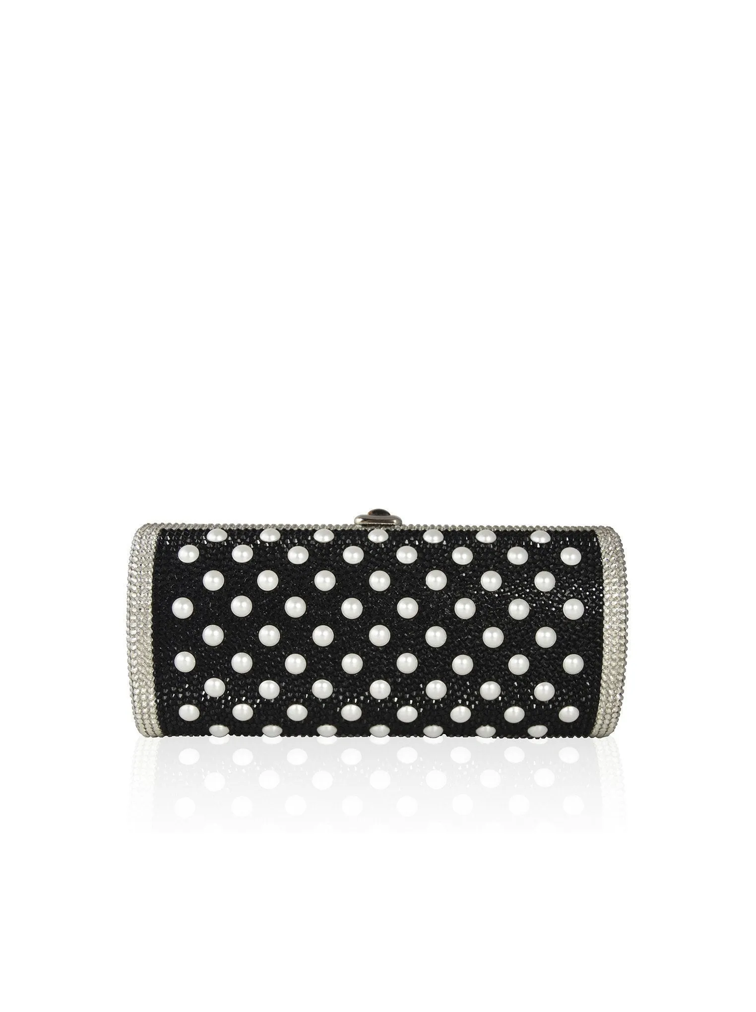 Gala Crystal Cylinder Clutch - Jet Multi