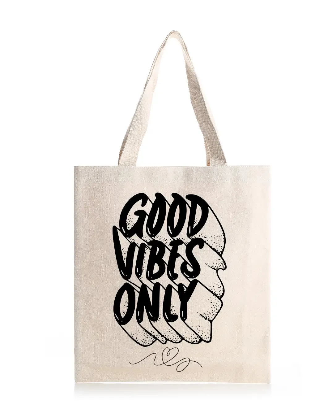 Good Vibes  Daily Thaila -  Canvas Reusable Bags