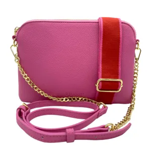 Hugo Cross Body Bag | Bright Pink