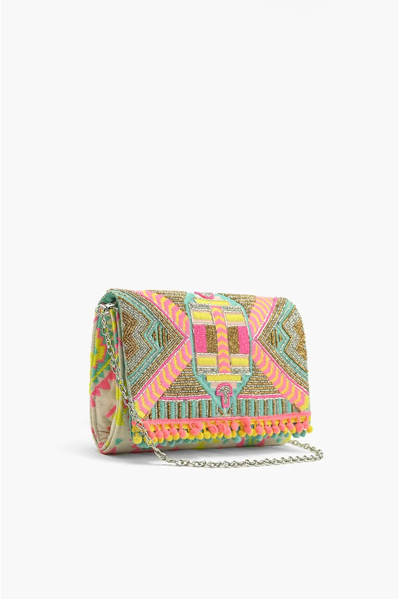 Impala Aztec Clutch