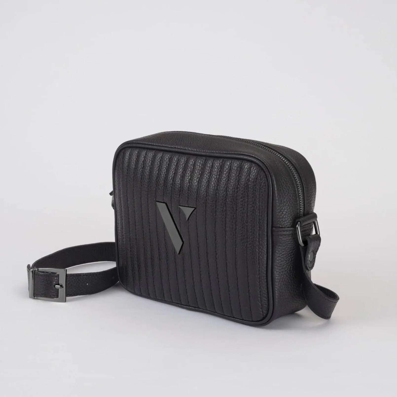 Kirsty Bag | Black with Gunmetal Hardware