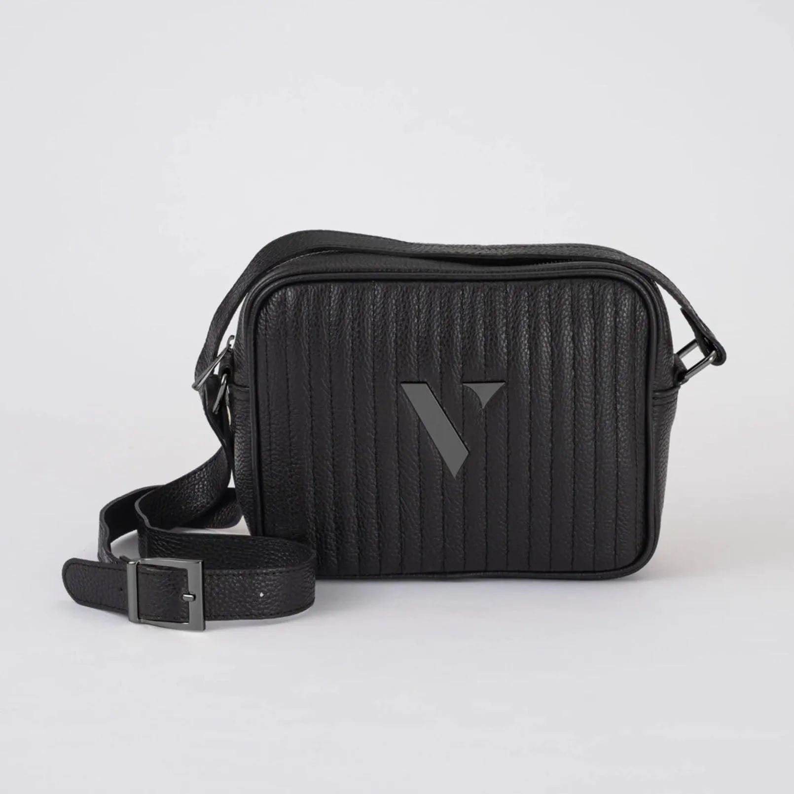 Kirsty Bag | Black with Gunmetal Hardware