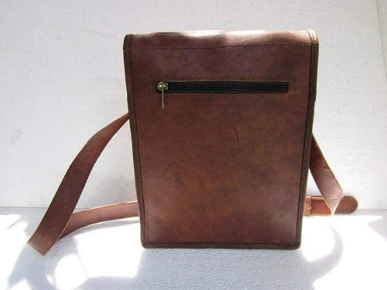 Komal's Passion leather 11" Inch Ipad Messenger Satchel Purse Bag