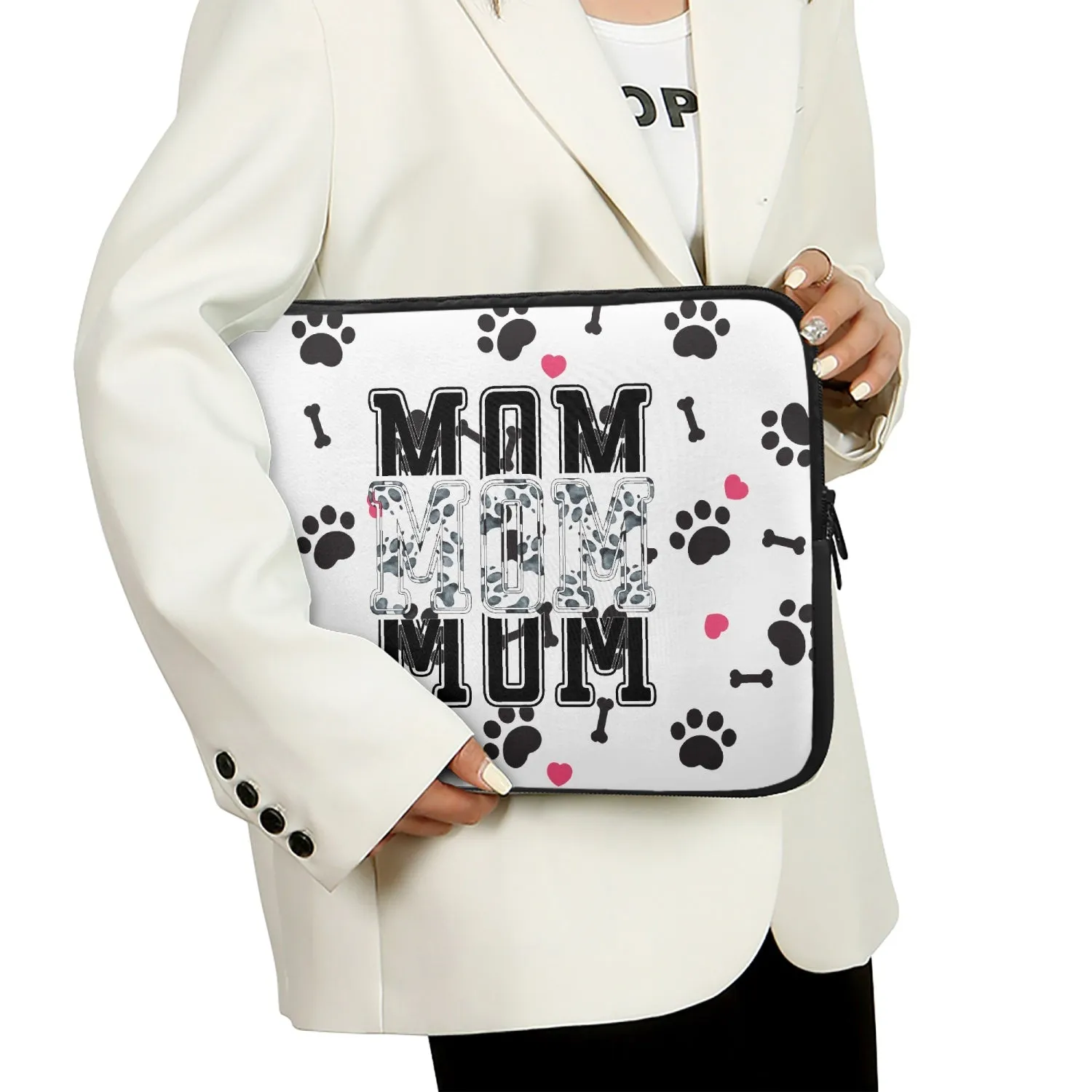 Laptop Sleeve - without handles - Dog Mom