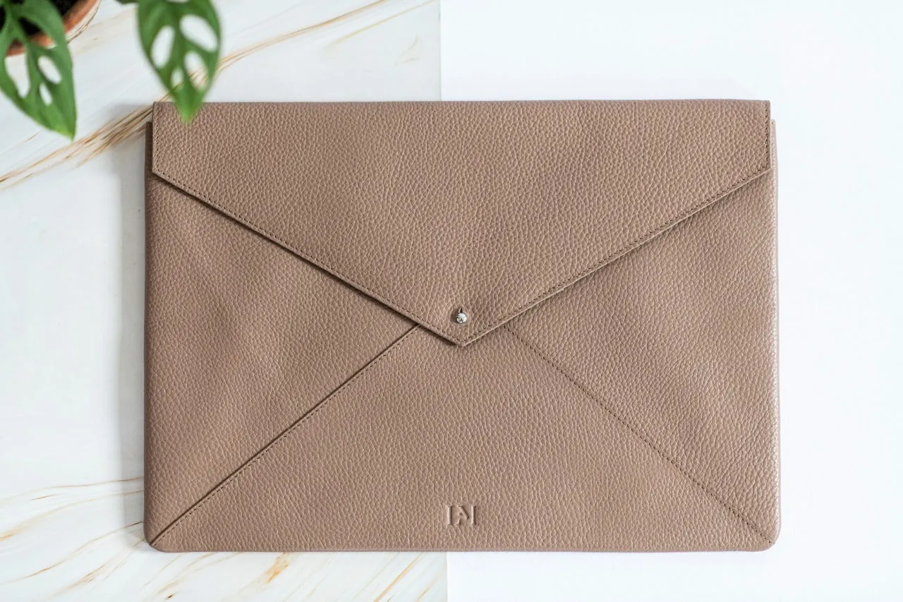 Le Mira 'The Origami' Genuine Leather Laptop Cover