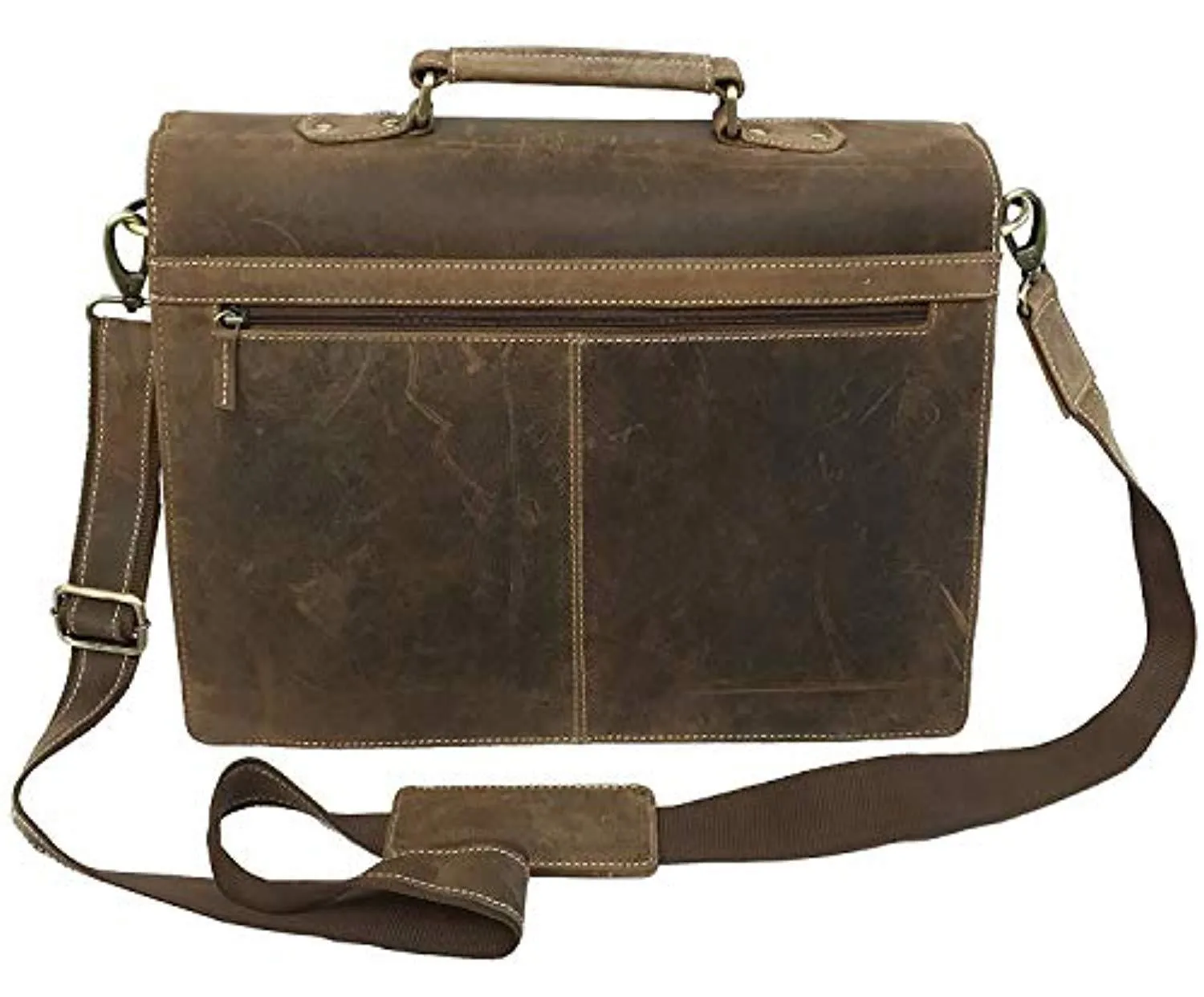 Leather Laptop Messenger Bag Vintage B07MCJ7CSC