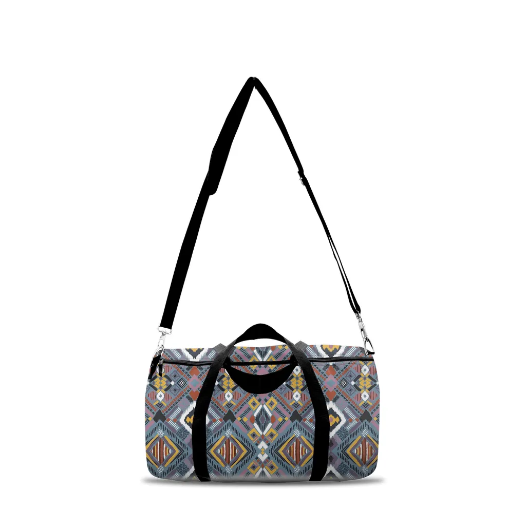 Lupine Boho Tribal Travel Duffle Bag