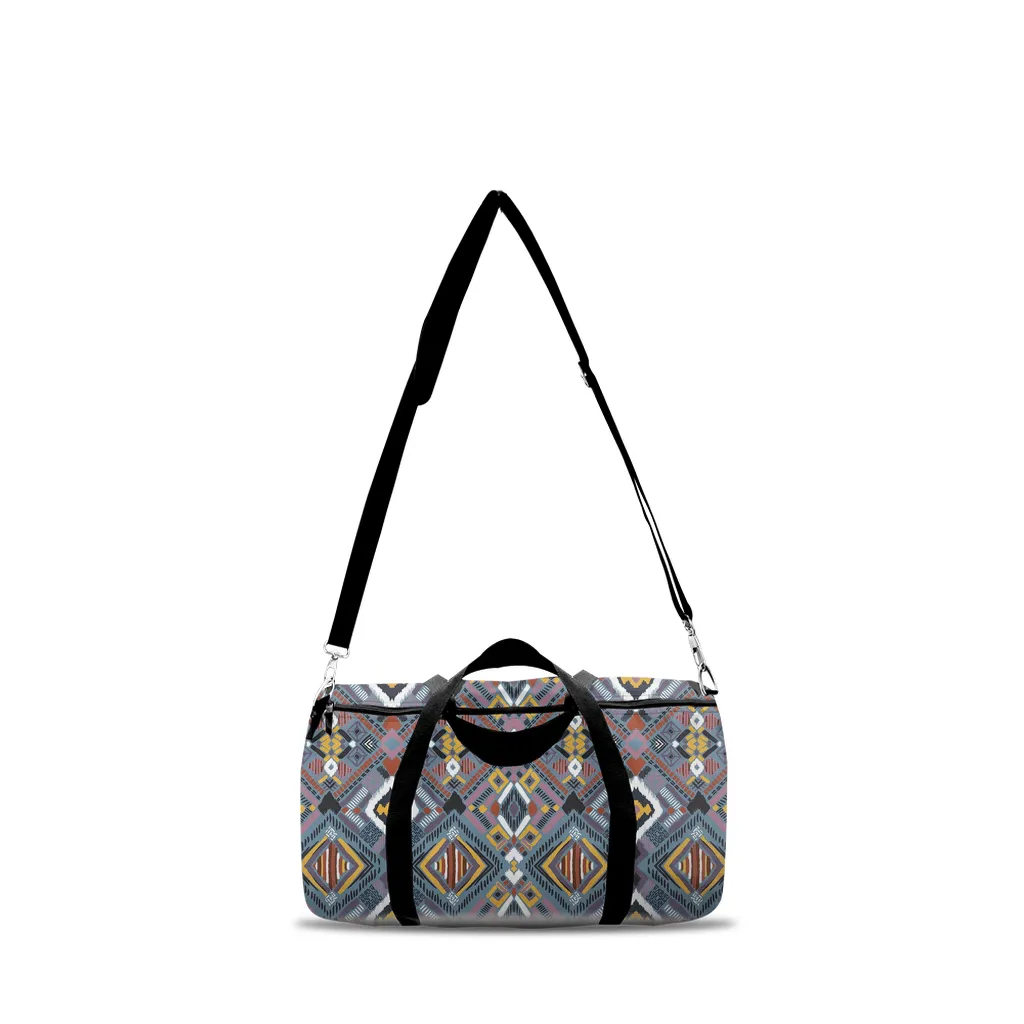 Lupine Boho Tribal Travel Duffle Bag