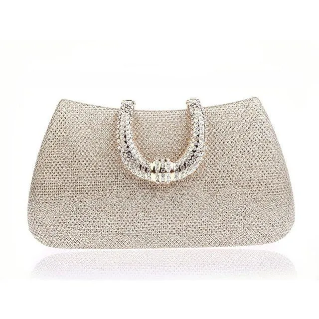 Luxy Moon Diamond Evening Bag Fashion Luxury Clutch