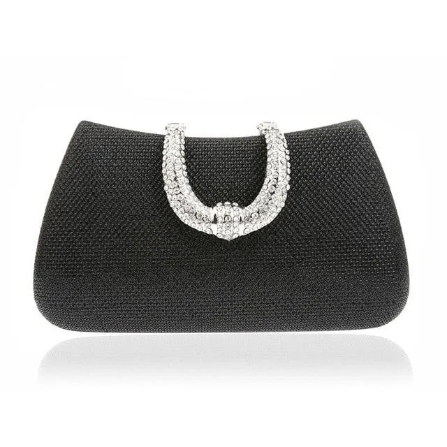 Luxy Moon Diamond Evening Bag Fashion Luxury Clutch