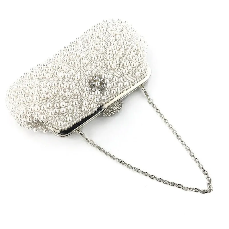 Luxy Moon Elegant Pearl Evening Handbags