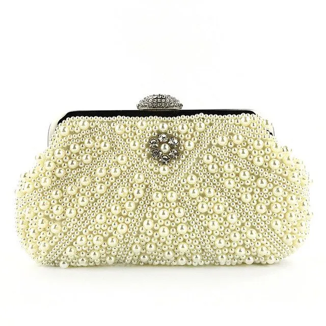 Luxy Moon Elegant Pearl Evening Handbags