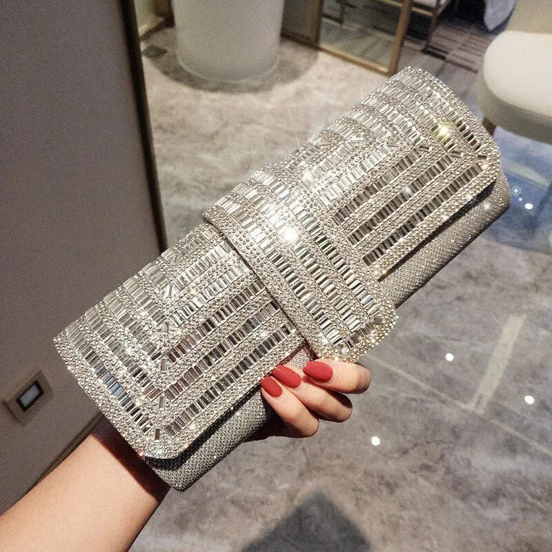 Luxy Moon Evening Clutch Bags Rhinestone