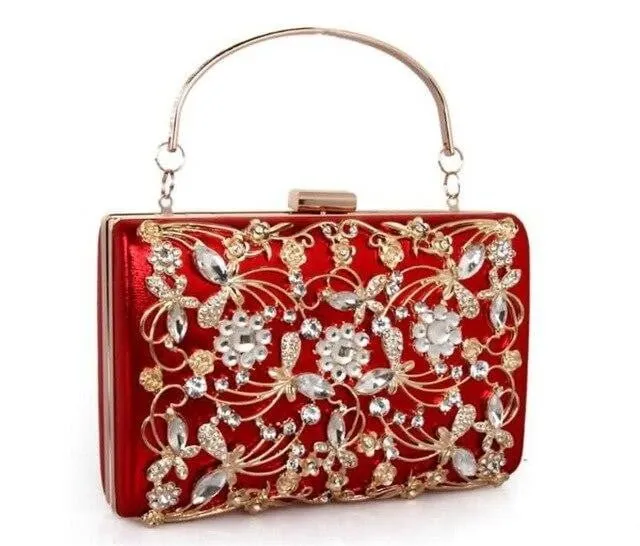 Luxy Moon Rhinestone Evening Bags Crystal Clutches