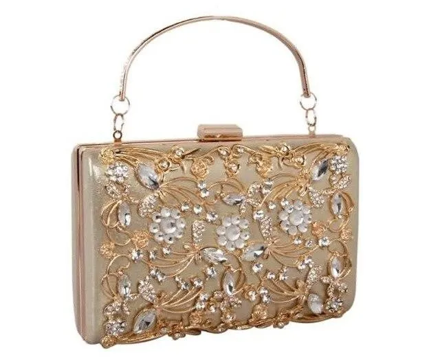 Luxy Moon Rhinestone Evening Bags Crystal Clutches