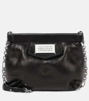 Maison Margiela Glam Slam Red Carpet Leather Mini Clutch, Black